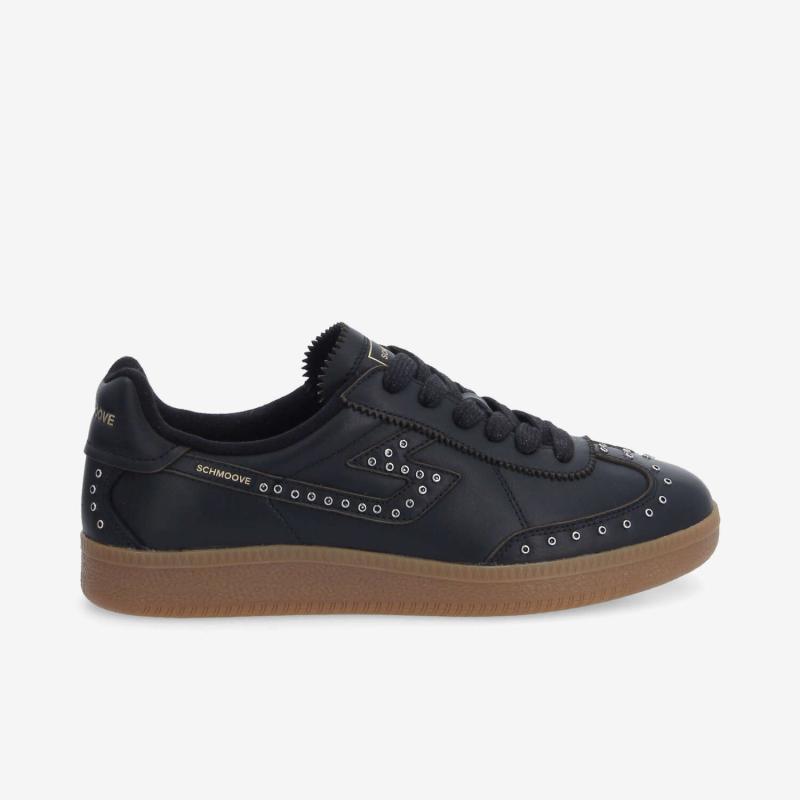 SHEFFIELD STUDS W - NAPPA/STUDS - NOIR/ARGENT